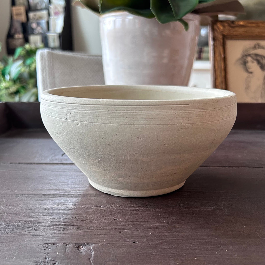 Vintage French Earthenware Bowl