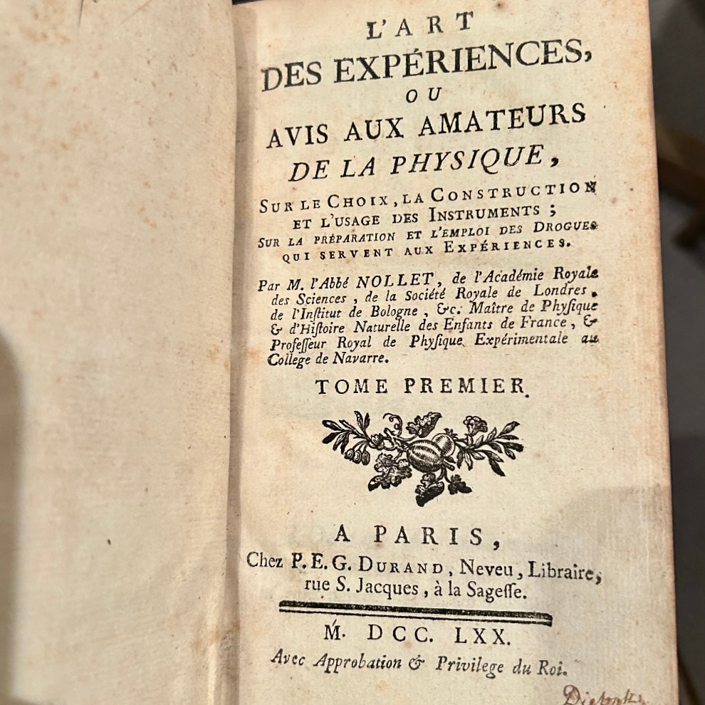 18th-Century French Enlightenment Volumes