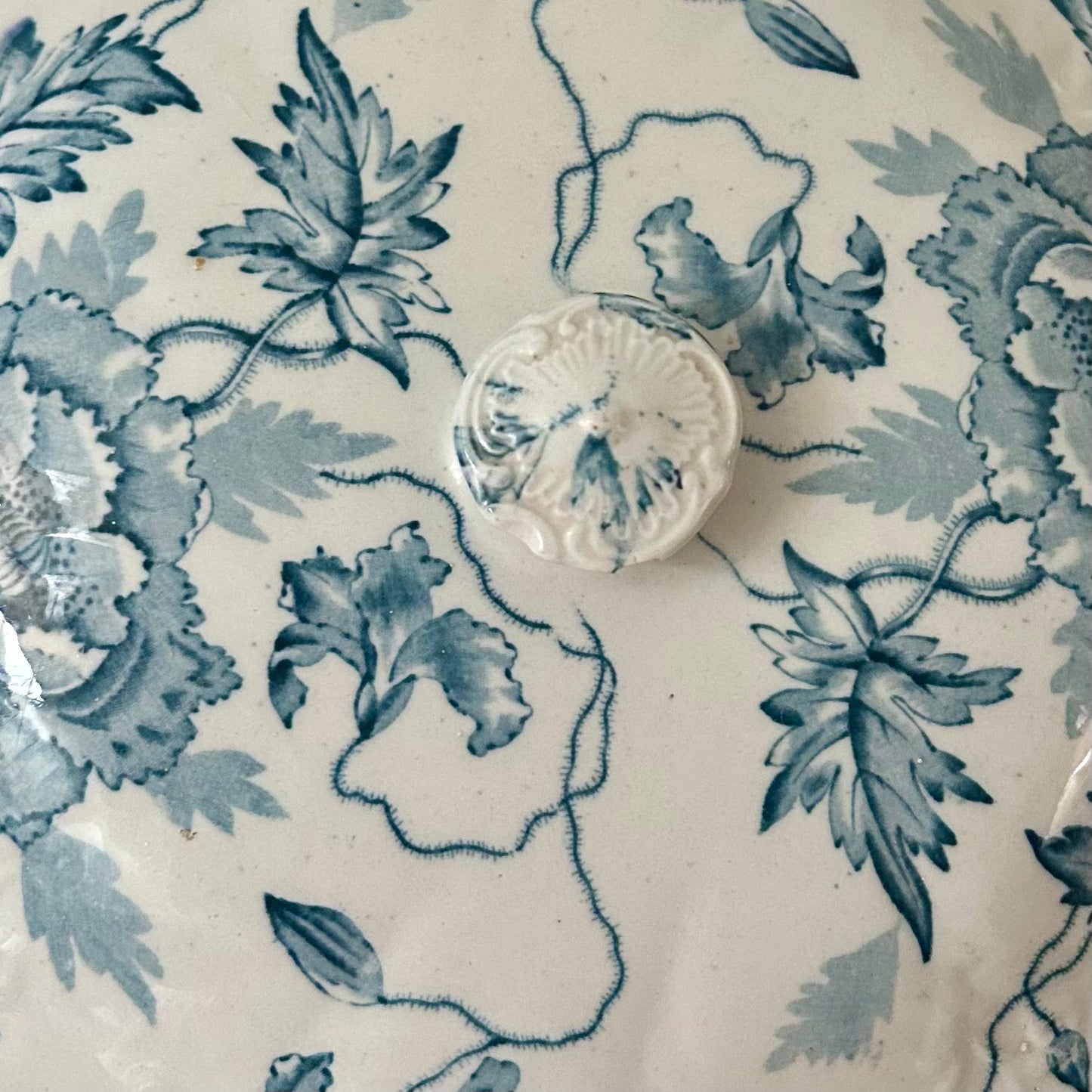 Antique English Covered Chamber Pot | F. Winkle & Co. “Irving” | c. 1900–1910