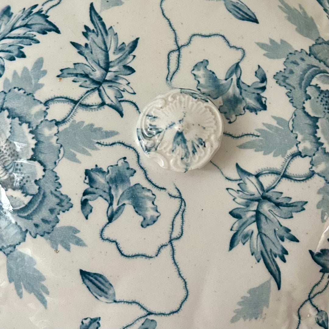 Antique English Covered Chamber Pot | F. Winkle & Co. “Irving” | c. 1900–1910