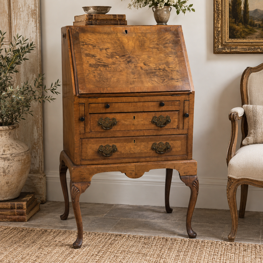 Antique Queen Anne–Style Bureau