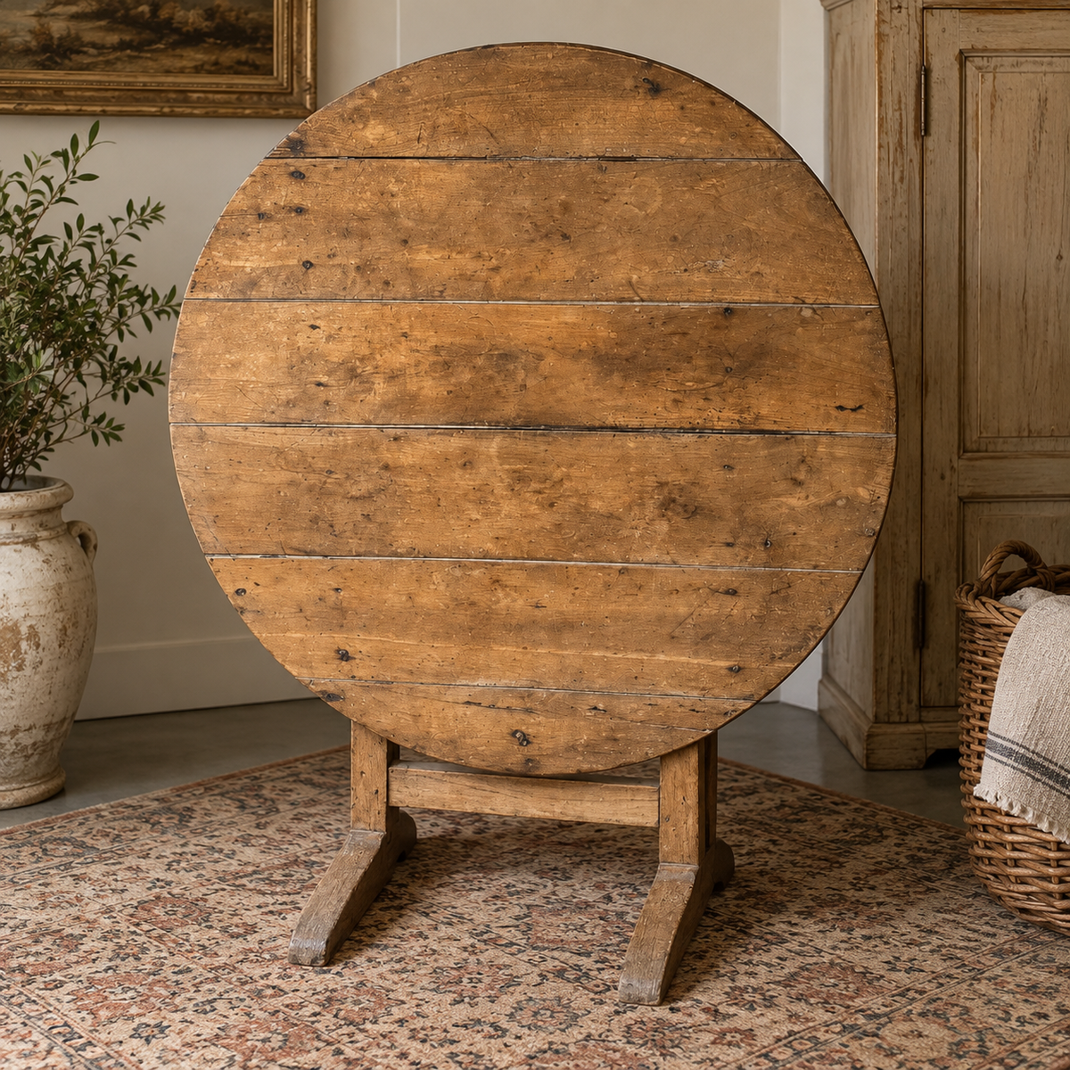 Antique French Vendange Table — c. 1900