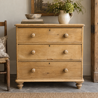 Antique Pine Chest of Drawers | c. 1880–1910