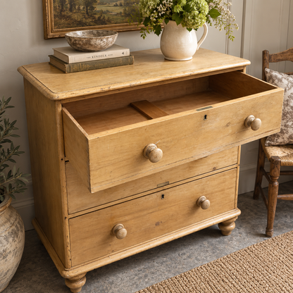Antique Pine Chest of Drawers | c. 1880–1910
