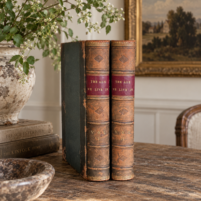 Antique Two-Volume Set – The Age We Live In
