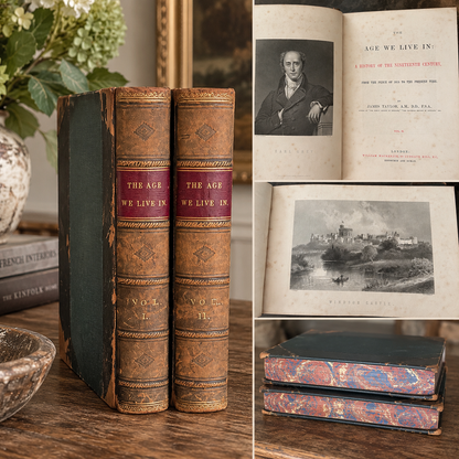 Antique Two-Volume Set – The Age We Live In