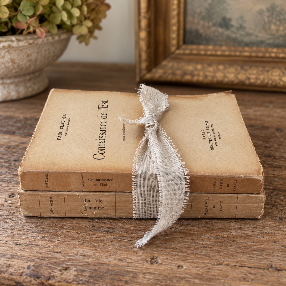Vintage French Book Bundle – Mercure de France, c. 1940s