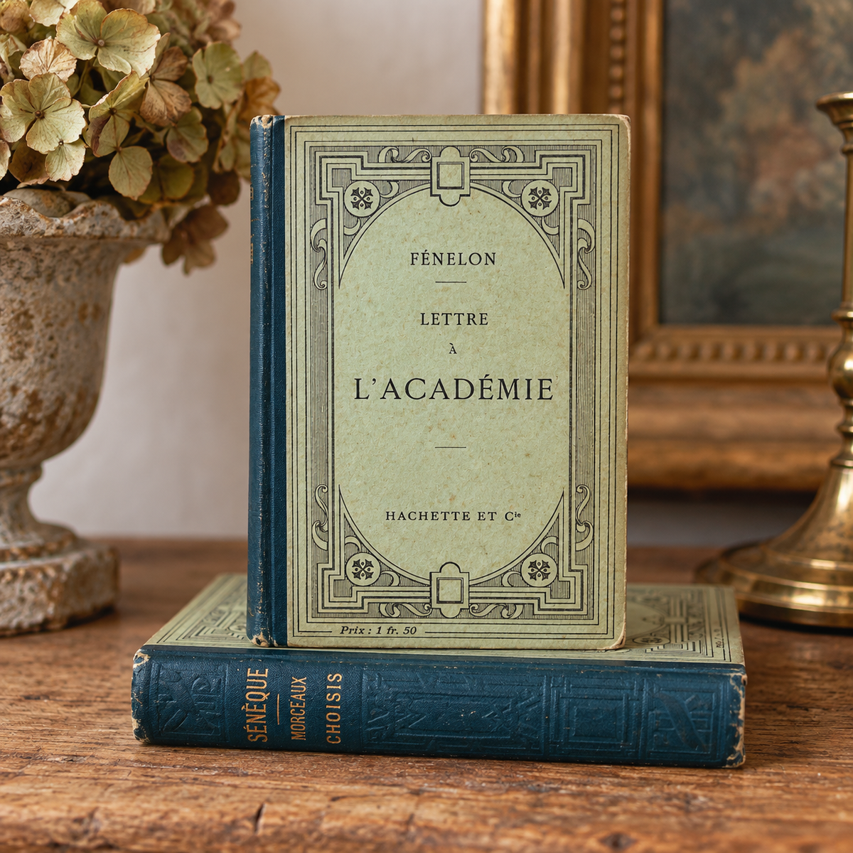 Antique French Hachette Classics | Set of Two | 1908 & 1909