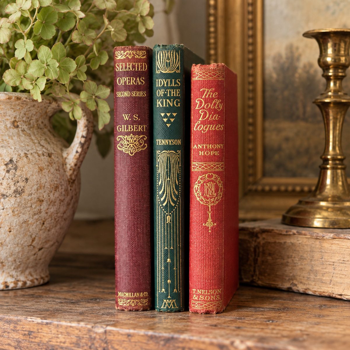 Vintage English Literary Books | Set of Three
