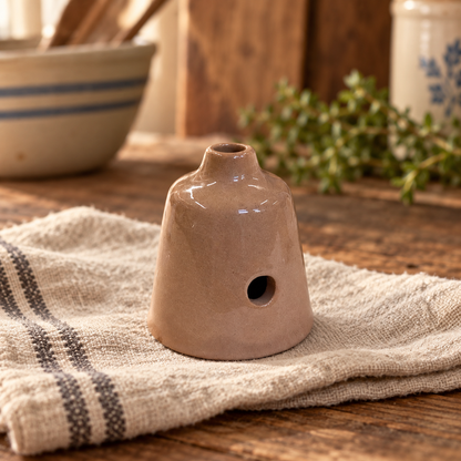 Vintage English Ceramic Pie Funnels