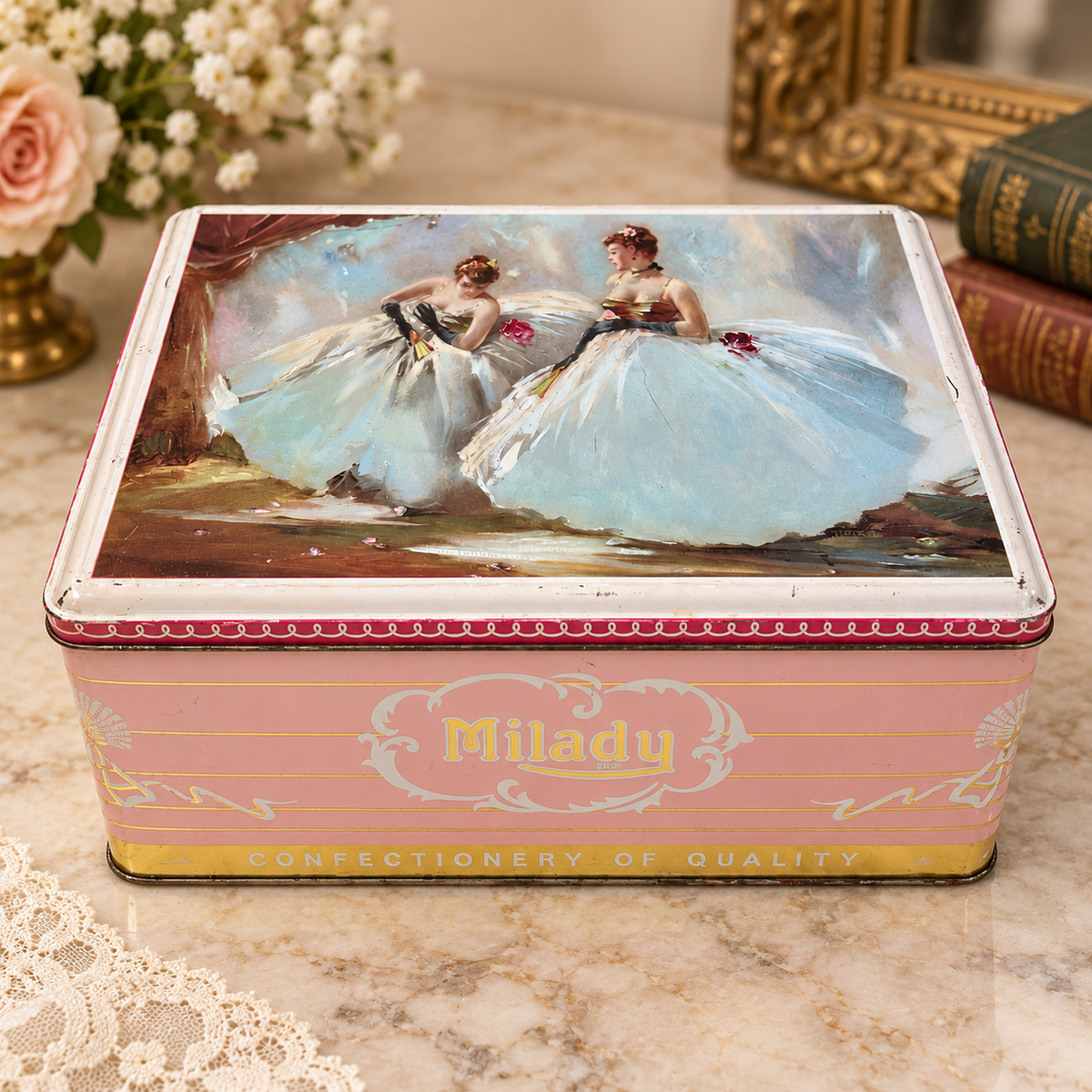 Vintage English Confectionery Tin