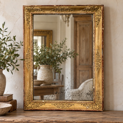 Antique French Gilt Mirror | Late 19th Century