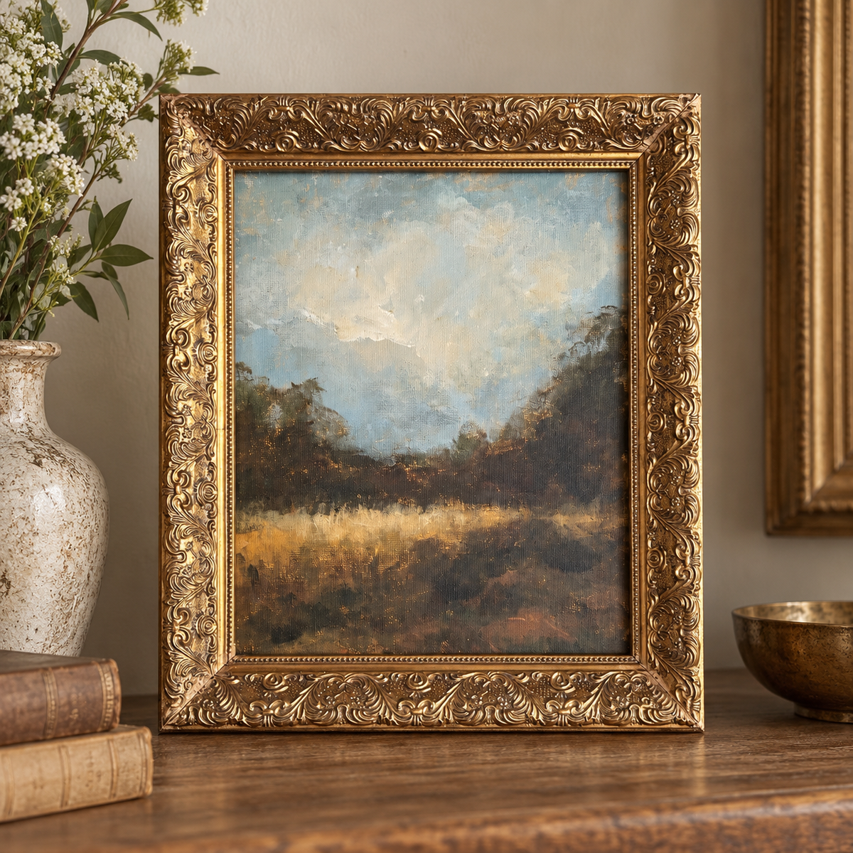 The Golden Field | Original Landscape by Irena Belcovski