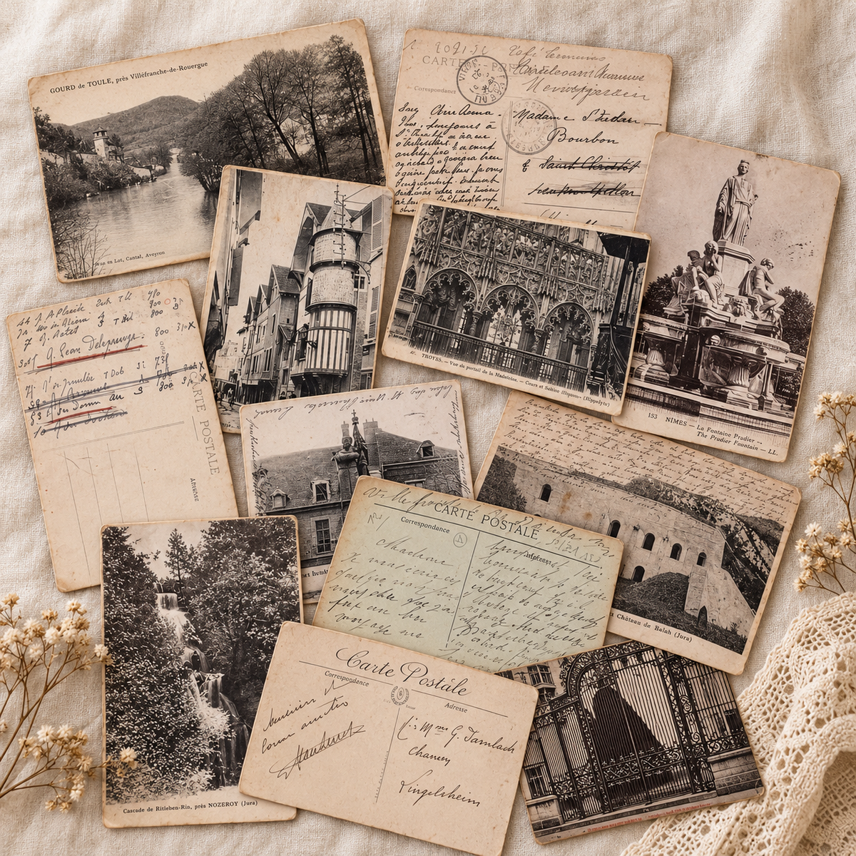Antique French Postcards | Early 20th Century