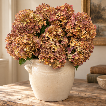 Hydrangea Spray Silk | Amber