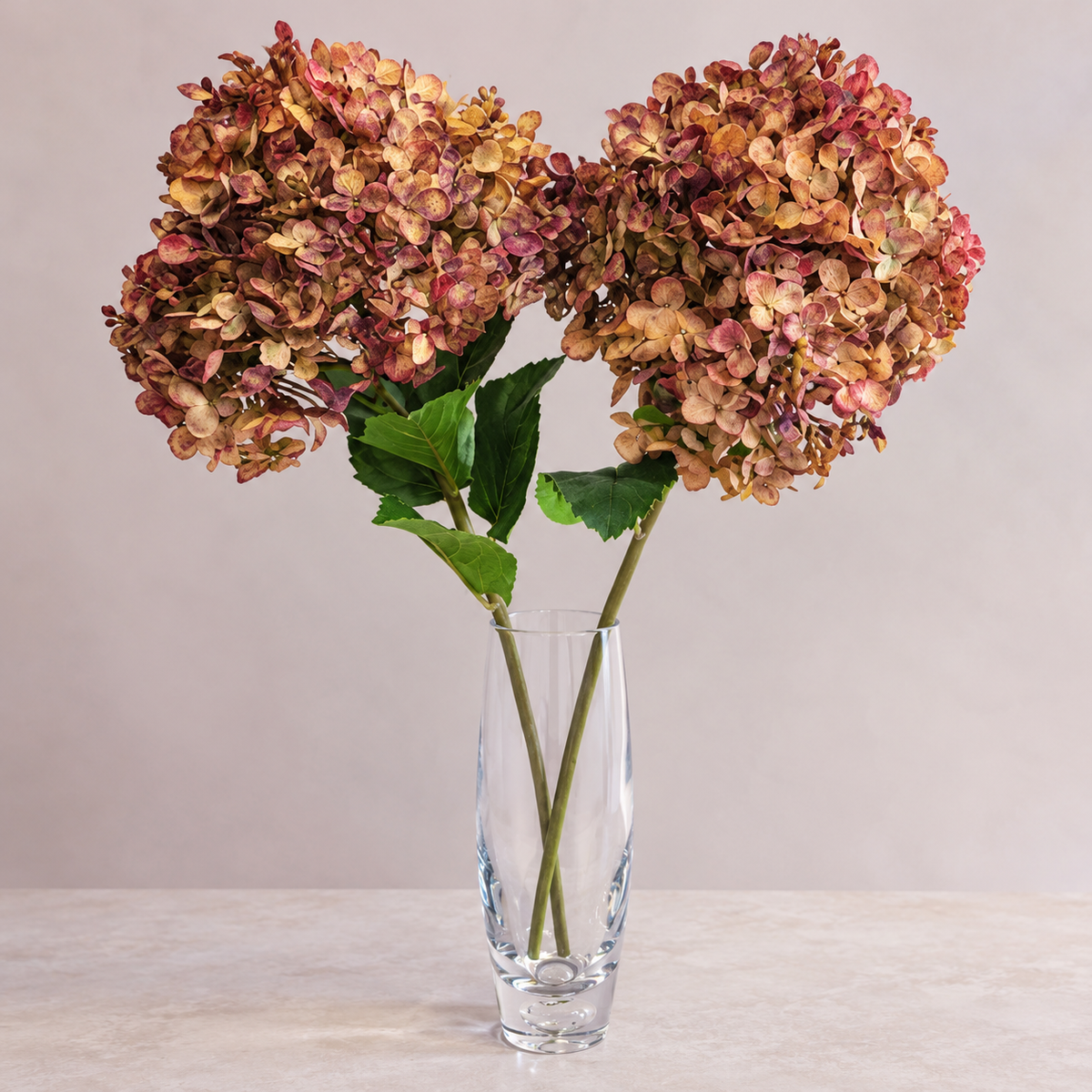 Hydrangea Spray Silk | Amber