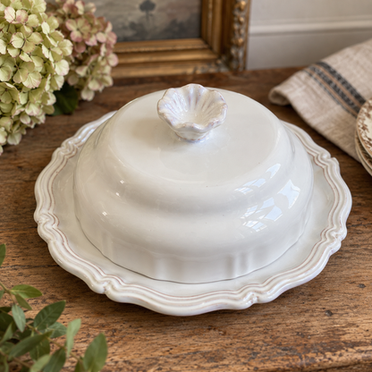 Vintage French Faïence Covered Serving Dish – Lallier à Moustiers