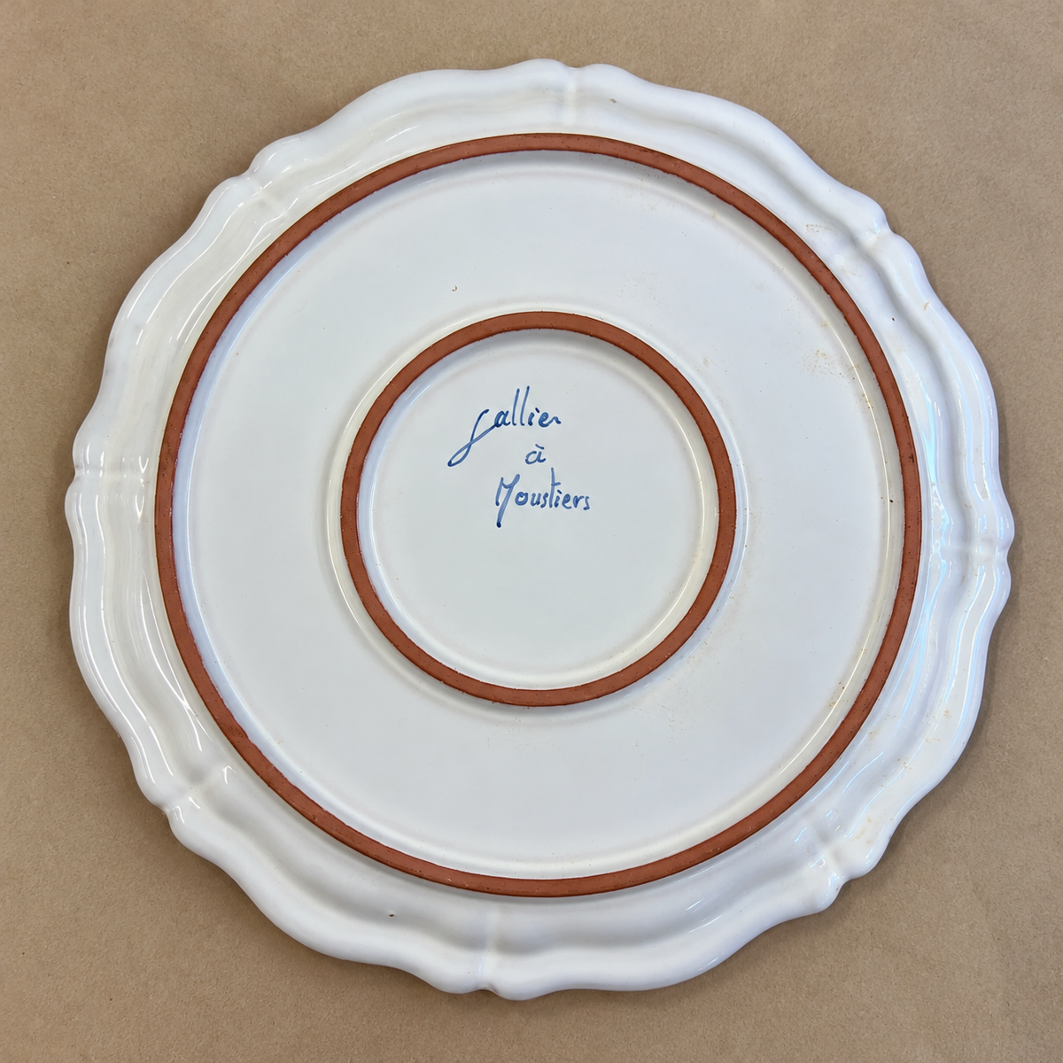 Vintage French Faïence Covered Serving Dish – Lallier à Moustiers