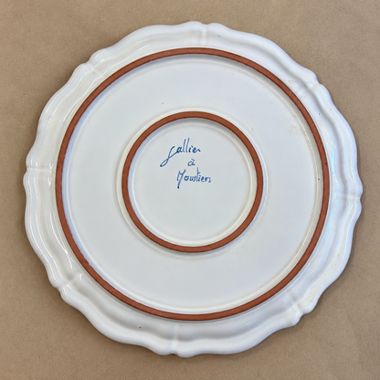 Vintage French Faïence Covered Serving Dish – Lallier à Moustiers