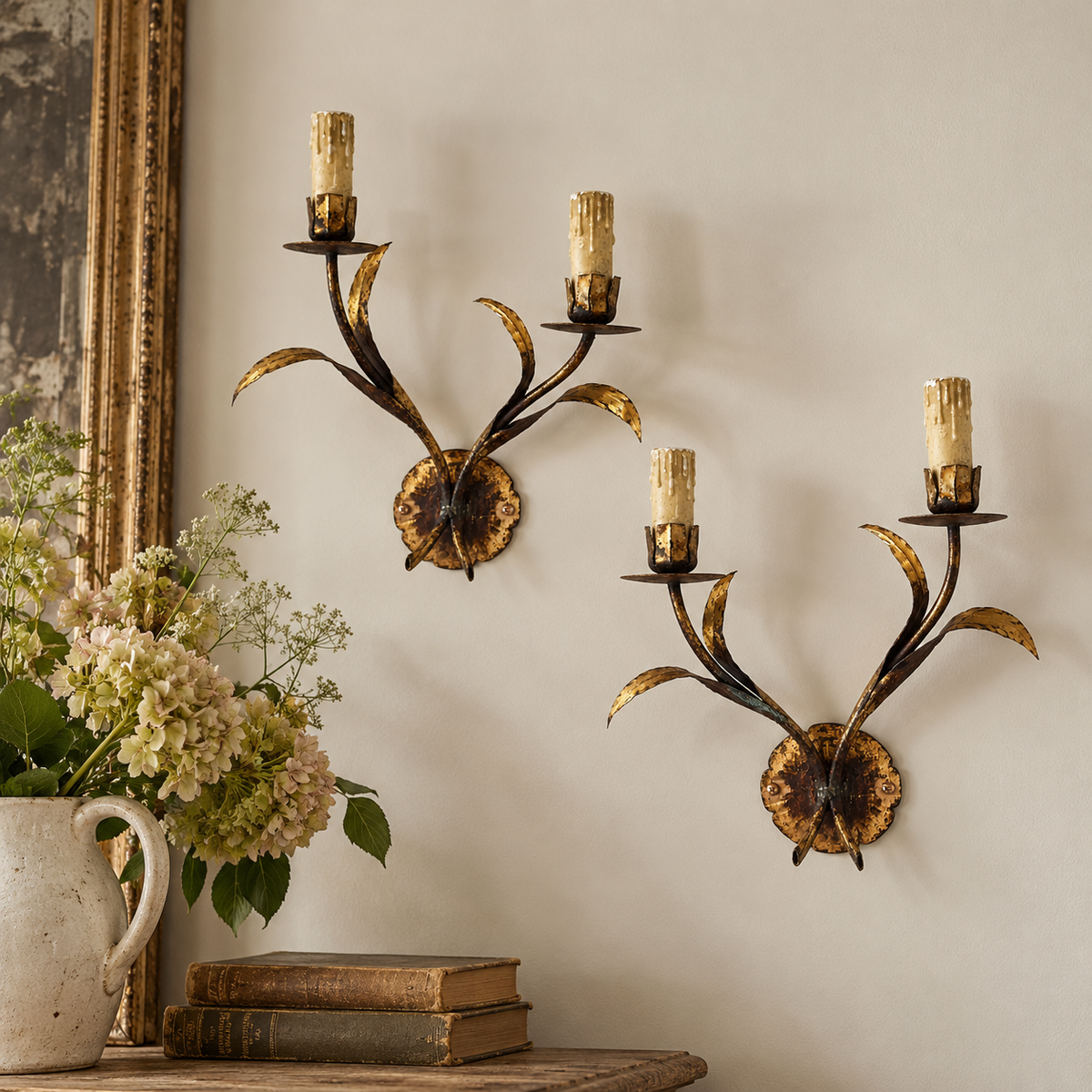 Antique Spanish Wall Sconce