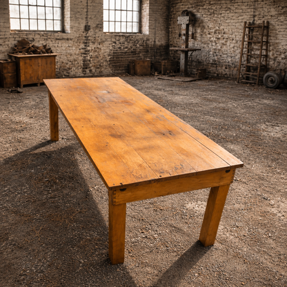 Antique Pine Work Table