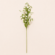 34” White Floral Stem