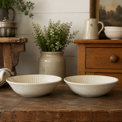 Vintage Johnson Brothers English Ironstone Bowls | Set of 2
