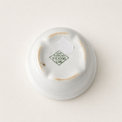 Vintage W. Adams & Sons Ironstone Nesting Bowls – Set of 2