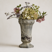 Antique French Cast Iron Garden Urn - Era: Late 19th–early 20th century