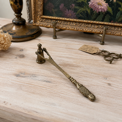 Vintage Brass Candle Snuffer
