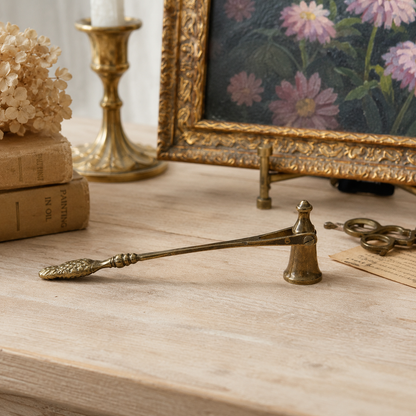 Vintage Brass Candle Snuffer