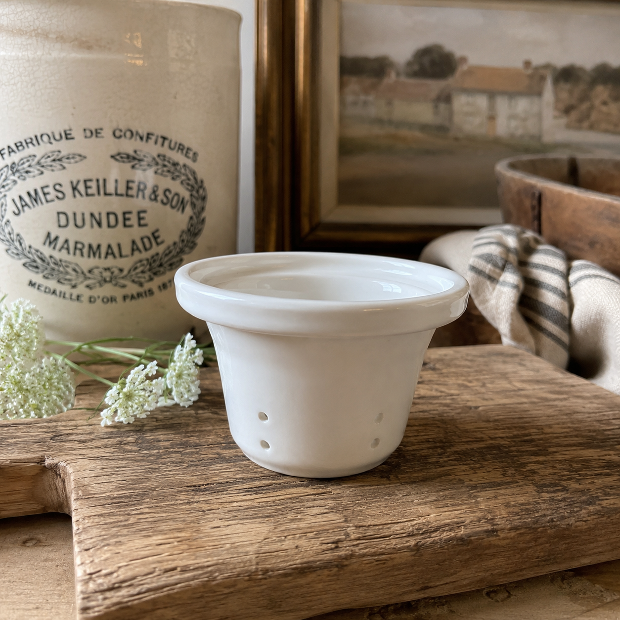 Vintage Ceramic Cheese Mould