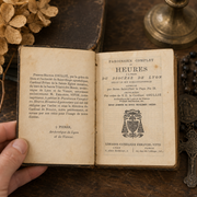 Antique French Catholic Prayer Book – Heures de Lyon | Circa 1895–1910