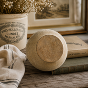 Vintage Hand-Turned Wooden Bowl Circa 1920–1950s