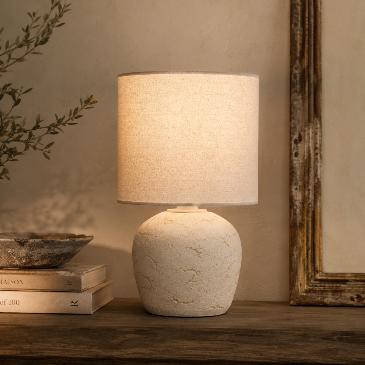 Amara Antique Style Aura Petite Table Lamp