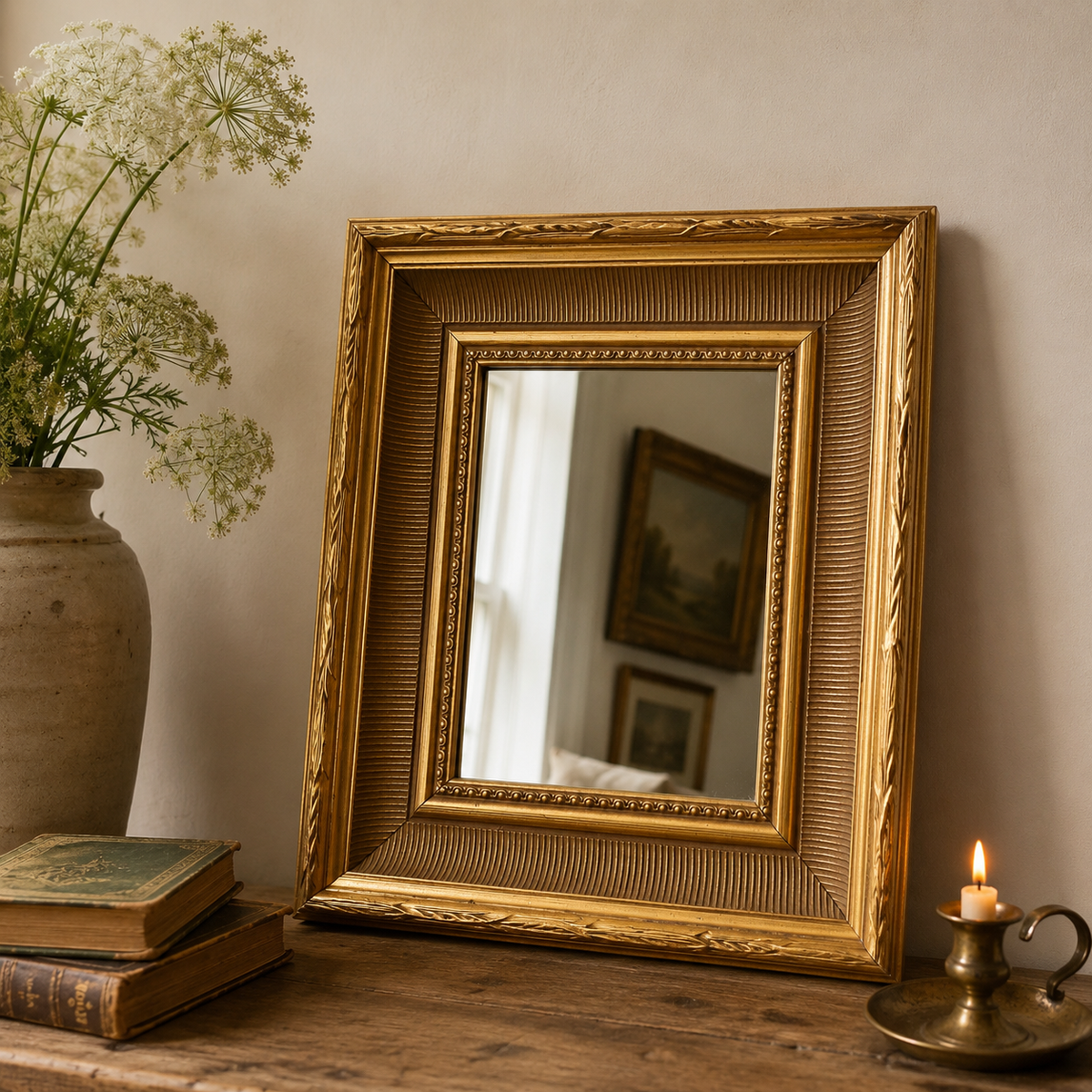 Vintage Gilt Wall Mirror
