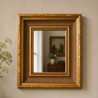 Vintage Gilt Wall Mirror