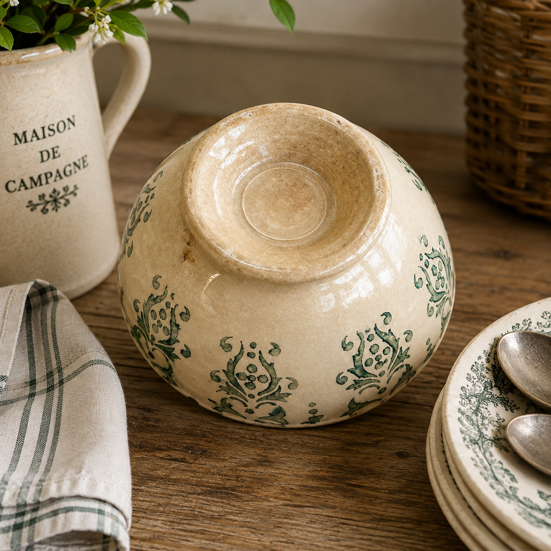 Antique French Café au Lait Bowl
France | Circa 1900–1925