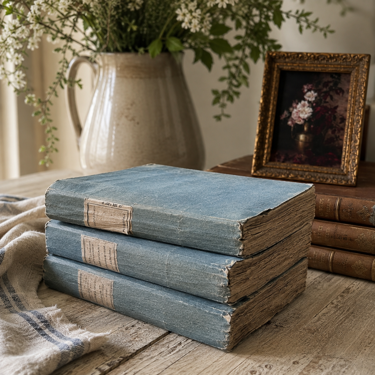 Set of Three Antique French Medical Books | Paris, 1810