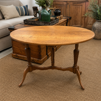 Antique English Tilt-Top Occasional Table circa 1880-1900