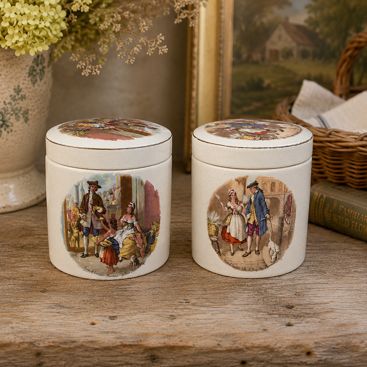 Vintage English Sandland Ware Frank Cooper Marmalade Jar