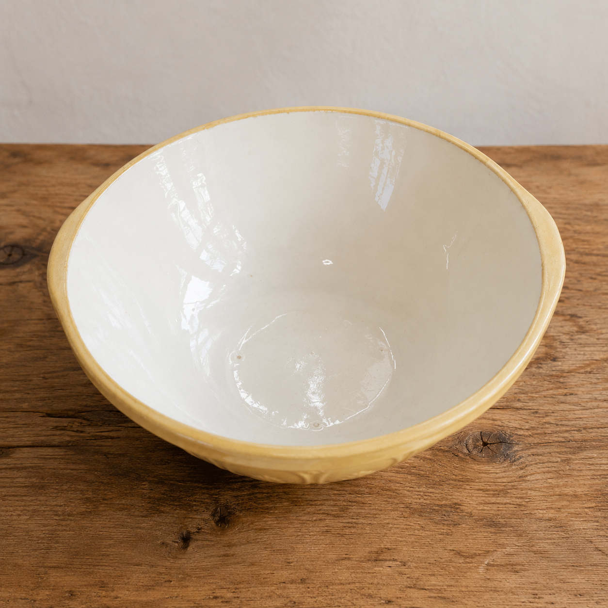Vintage 1977 T.G. Green Gripstand Yellow Mixing Bowl – 12”