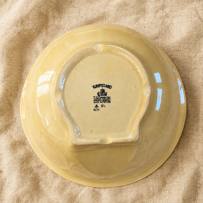 Vintage 1977 T.G. Green Gripstand Yellow Mixing Bowl – 12”