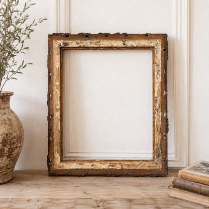 Antique Ornate Gilt Floral Frame