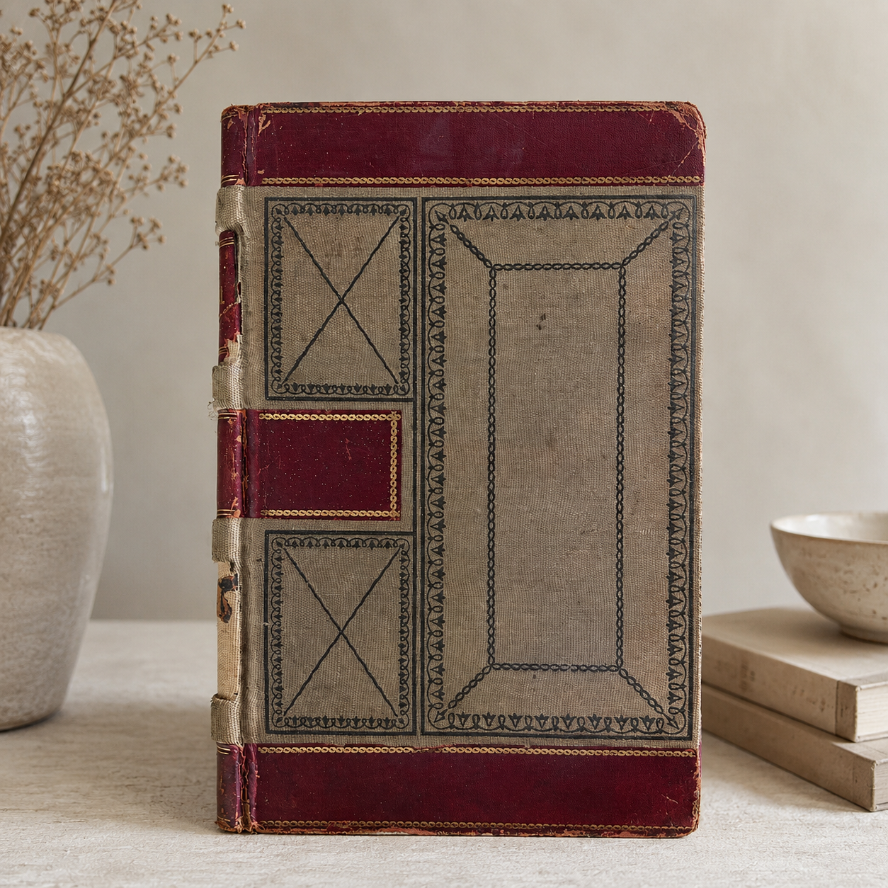 Antique Accounting Journal Ledger, c.1900