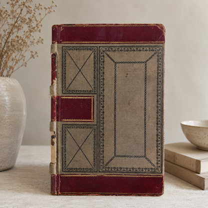 Antique Accounting Journal Ledger, c.1900