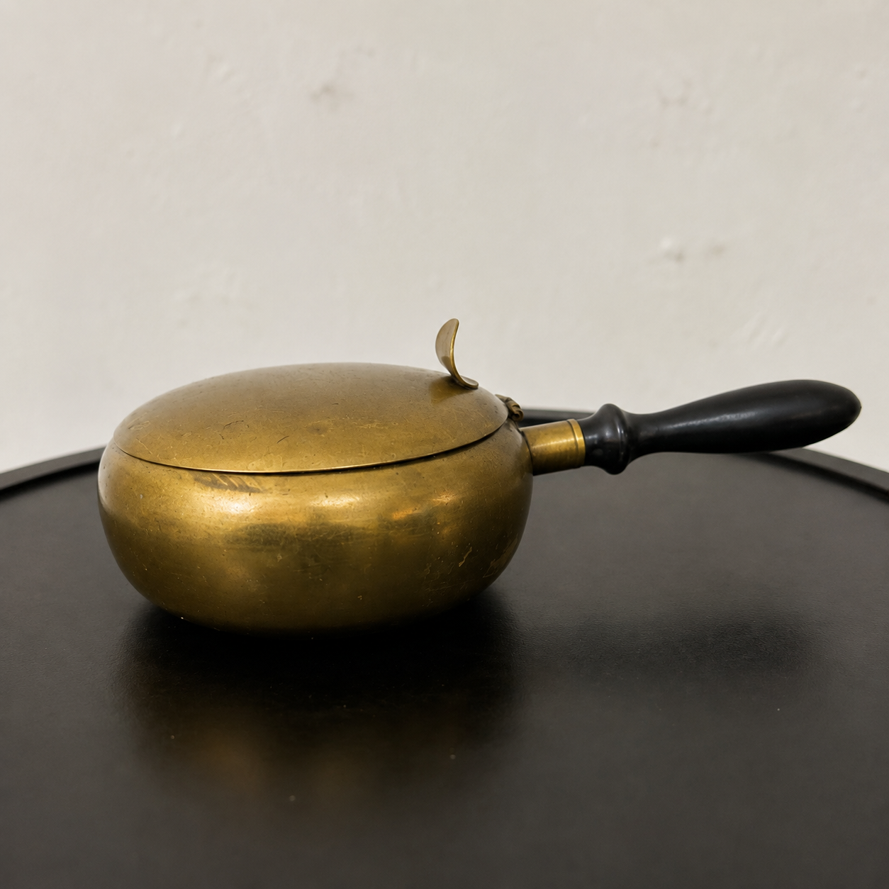 Vintage English Brass Silent Butler