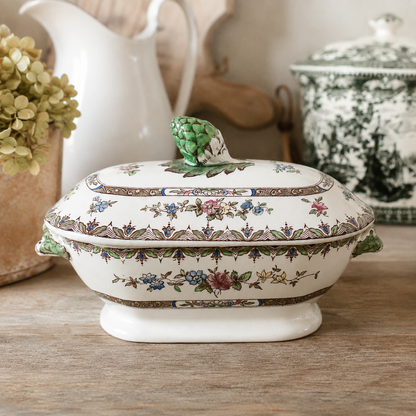 Antique Copeland Spode “Lyon” Covered Serving Dish | c.1910