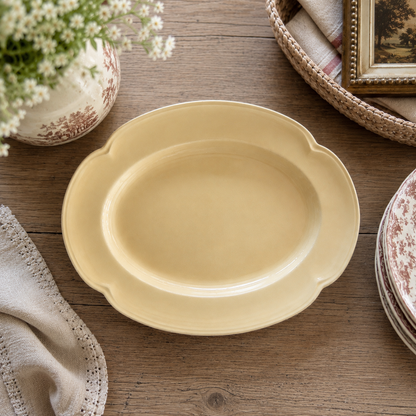 Johnson Brothers Golden Dawn Oval Platter