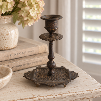 Antique Brass Candlestick